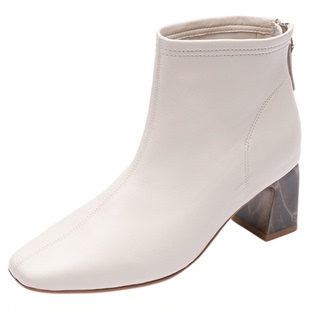 莱尔斯丹琥珀奶油短靴子女6T60901