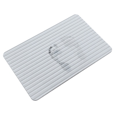 日本霜山波纹硅藻土地垫浴室防滑