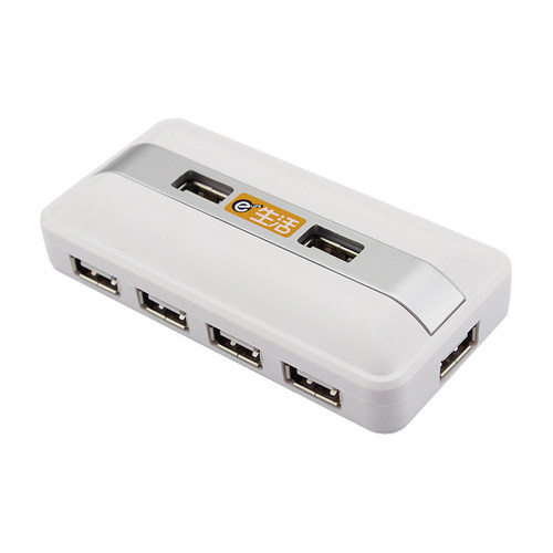 usb分线器多接口转换器usb2.0高速笔记本台式电脑一拖七多功能usp接口usb扩展器hub带电源口集线器usb转接头