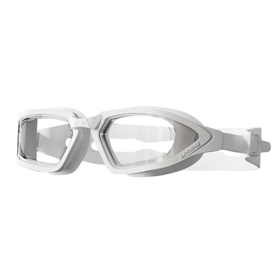 李宁中框泳镜女士带度数左右可选