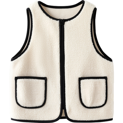 巴拉巴拉儿童马甲男童女童背心秋冬季新款小童宝宝马夹加厚外穿绒