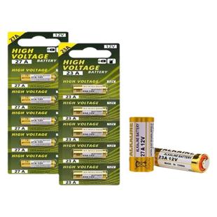 23A12V车库卷帘门铃空调遥控器防盗引闪器电风扇开关27A12V小电池