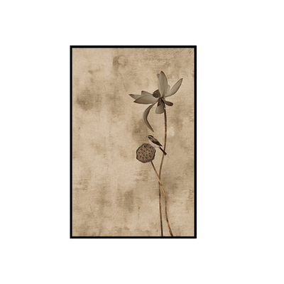 中古风客厅沙发背景墙装饰画