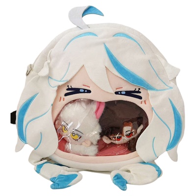 芙宁娜毛绒痛包芙卡洛斯双肩包