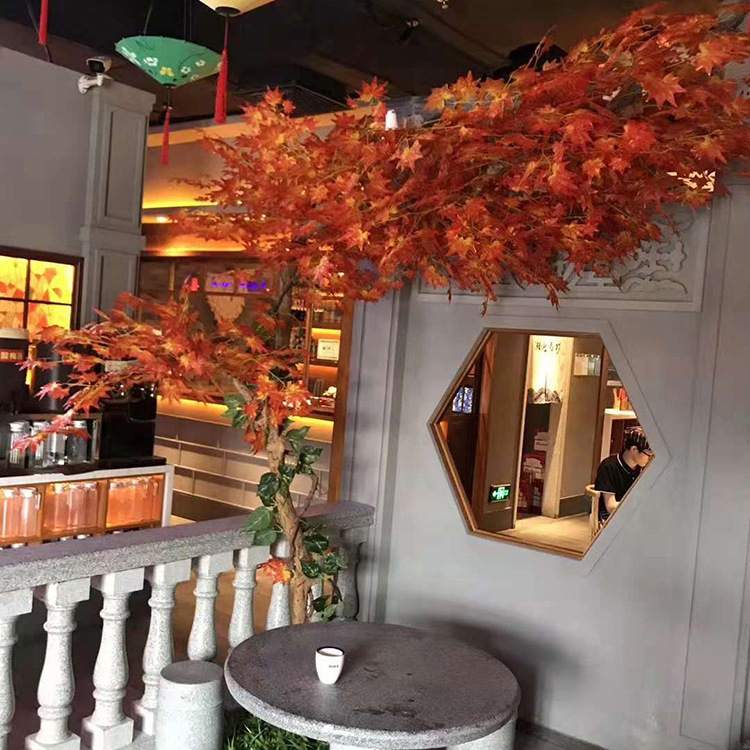 仿真玻璃钢椰子树定制户外大型景观假树商场景区游乐场造型装饰树