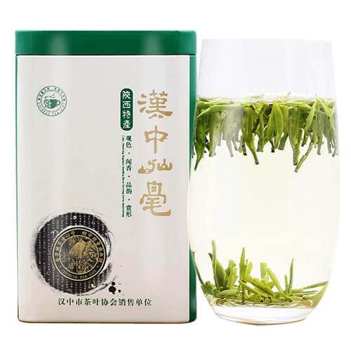 2025年汉江春汉中仙毫新茶镇巴雾毫春茶雀舌茶叶 汉中绿茶10送1