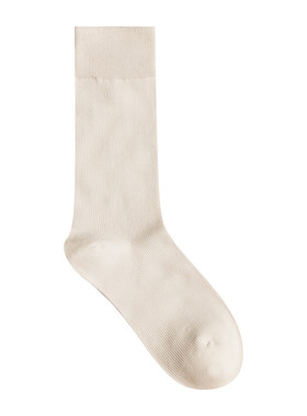 Himadesocks女棉纯色中筒袜子