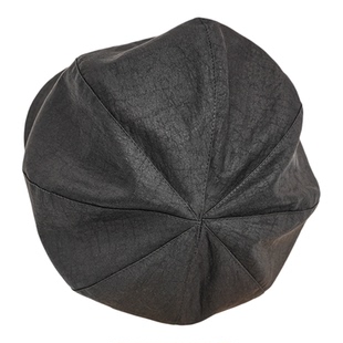 薄款八角帽真丝桑蚕丝百搭时尚帽子遮阳帽复古