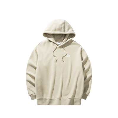 安踏连帽摇粒绒卫衣男外套