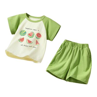 男童夏装套装2025夏季新款