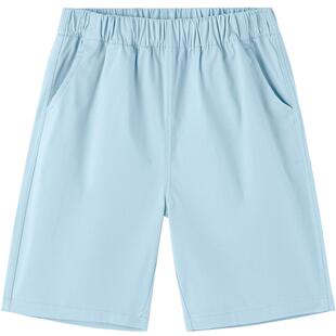 男童卡其色短裤夏外穿五分裤儿童夏季校服大童休闲童装白色工装裤