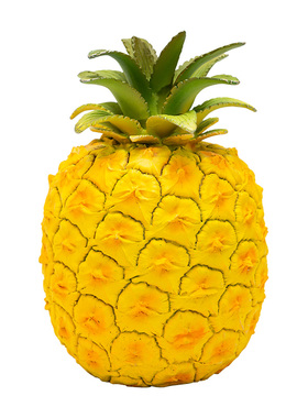 金凤梨摆件仿真水果铜菠萝工艺品