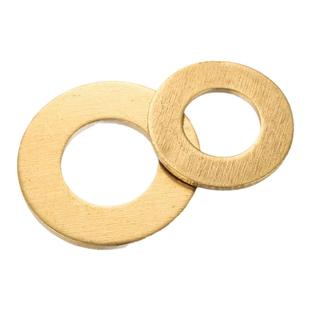 铜螺浩H59黄铜平垫圈生铜平介子螺丝防划伤垫片