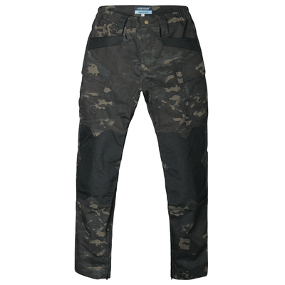 异种兵修身防风耐磨迷彩骑行机车工装战术裤男军迷户外束脚春秋冬