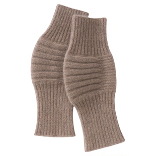 新款100分山羊绒护膝男女加厚保暖防滑针织护具老寒腿防寒亲肤柔