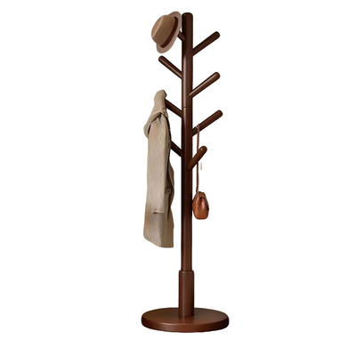 实木衣架落地衣帽架挂衣架新款