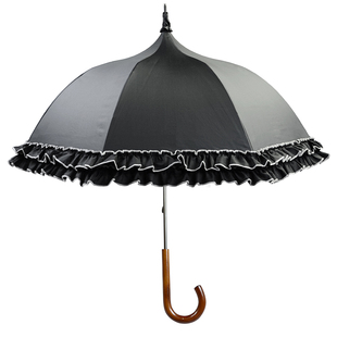 亏本清仓lolita宝塔伞洛丽塔公主洋伞白色蕾丝lo伞黑胶防晒宫廷伞