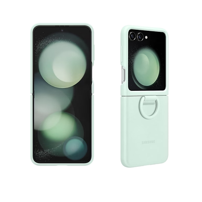 三星ZFlip5/6原装硅胶指环保护壳