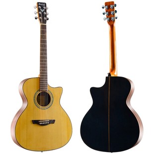 Supug森博格41寸面单民谣吉他F720初学者进阶弹唱木吉他学生男女