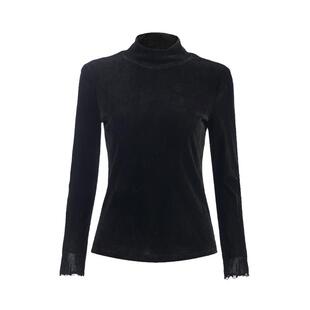 声雨竹专柜2024年秋冬新款针织衫女长袖套头商场同款大气得体上衣