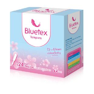 Bluetex蓝宝丝德国进口长导管卫生棉条普通流量导管式内置卫生巾