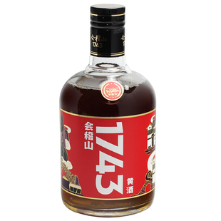 会稽山1743黄酒绍兴老酒加饭酒花雕酒半干型