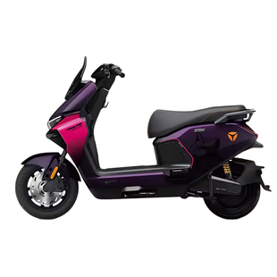 雅迪冠能白鲨二代90S电动摩托车72V大功率长续航智能豪华代步电摩