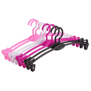 塑料带夹子文胸架玄关内衣衣架白色内裤夹短裤夹成人女士胸罩撑子