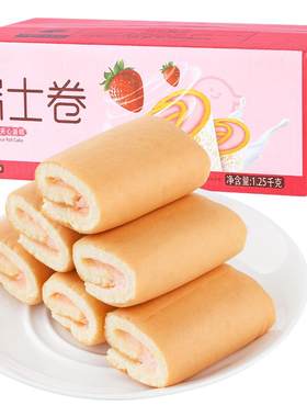 盼盼瑞士卷心整箱早餐面包