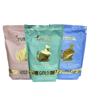 福摩猫粮FROMM金装GOLD三文鱼鸡肉 低脂控制体重幼猫/成猫 4/10磅
