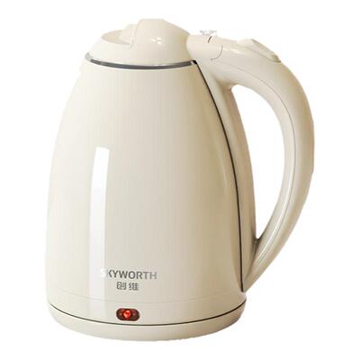 创维电热水壶家用酒店宾馆开水壶不锈钢大容量自动烧水壶泡茶专用