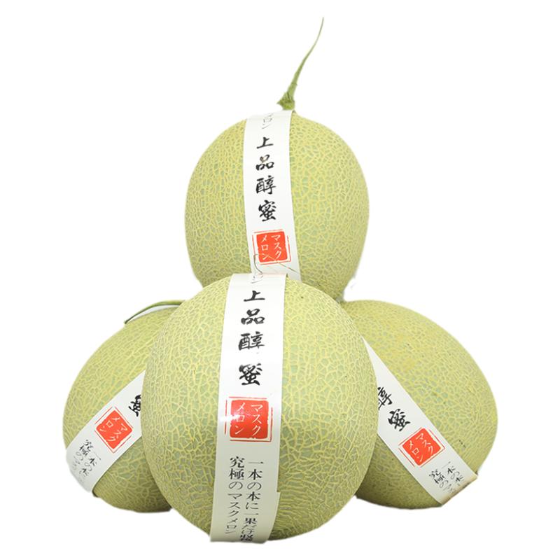 上品醇蜜网红蜜瓜哈密瓜静冈冰淇凌网纹瓜香甜玫珑瓜顺丰包邮