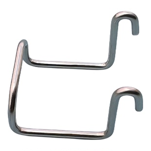 适宜家用洞洞板配件大全长孔通用挂钩挂篮置物架桌面固定连接器