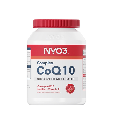挪威品牌NYO3辅酶q10泛醌原装心血管保护心脏心肌强活力50mg
