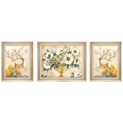 欧美式沙发客厅装饰画防水油画肌