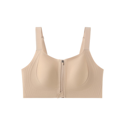 GEM大胸显小显瘦前拉链运动内衣