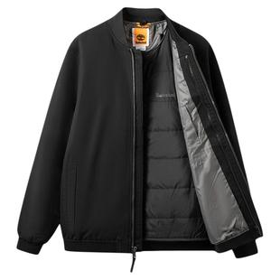 Timberland/添柏岚户外男防风保暖夹棉内胆三合一冲锋衣外套A6M4N