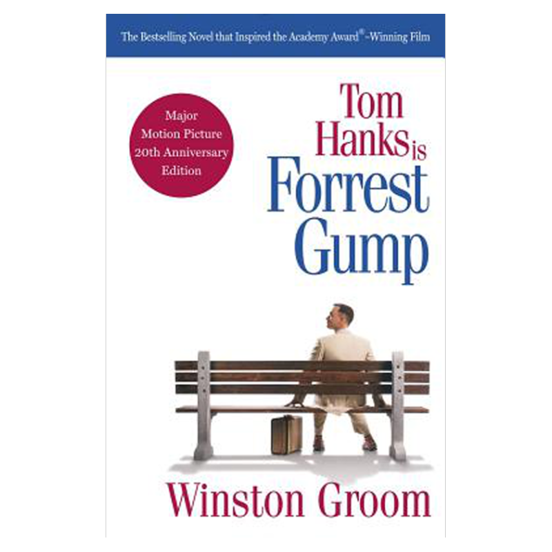 预售【英文原版】FORREST GUMP  阿甘正传  经典励志小说 电影原著书 原装正版