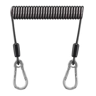 加强加粗50KG失手绳201不锈钢防锈海钓船钓路亚防丢弹力1.2m2m3米