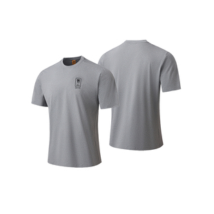 UHBALLER纯色基础t恤男训练健身跑步吸汗透气薄款速干衣莱卡短袖