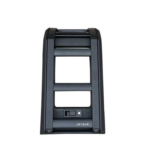 捷途山海T2旅行者四代侧爬梯车顶行李架平台框改装帐篷小书包外观