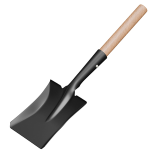 小铁锹家用铲子挖土种菜锰钢铁铲加厚铁锨多功能户外工兵铲农具锹