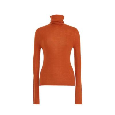 【商场同款】AUM噢姆2025年冬季新款美丽诺羊毛修身针织打底衫女