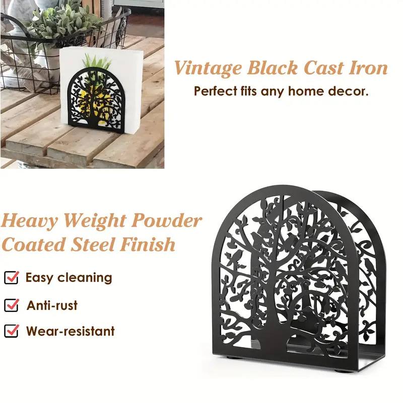 Shein餐巾架立式餐桌餐巾架餐桌架餐巾设计架桌面餐巾鸟厨树金属