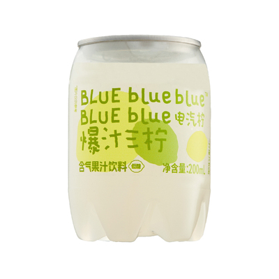 柠檬共和国气泡果汁饮料