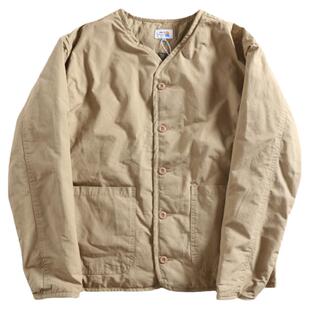 陈老师同款日单外贸货秋冬新品复古无领男士宽松棉衣棉服外套上衣