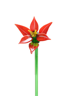 包邮日系玻璃花朵雏菊郁金香摆件