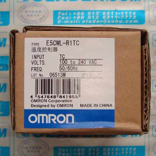 议价OMRON欧姆龙 温度控制器 E5CWL-R1TC AC100-240V 数字温控仪E