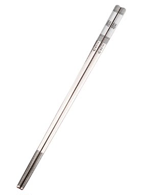 316L不锈钢筷子25.3cm天圆地方
