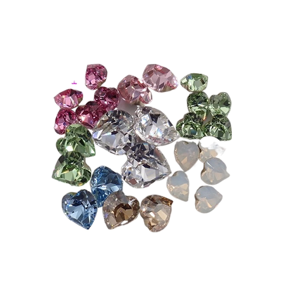 施华洛4884桃心4835爱心美甲钻